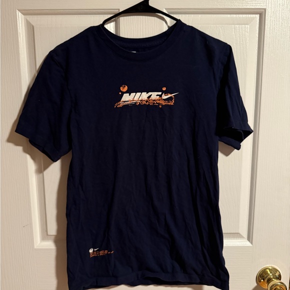 Nike Men's Dark Blue Graphic Tee - Picture 1 of 5